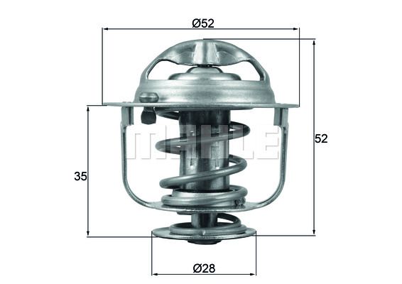 WILMINK GROUP Termostaat,Jahutusvedelik WG1426532